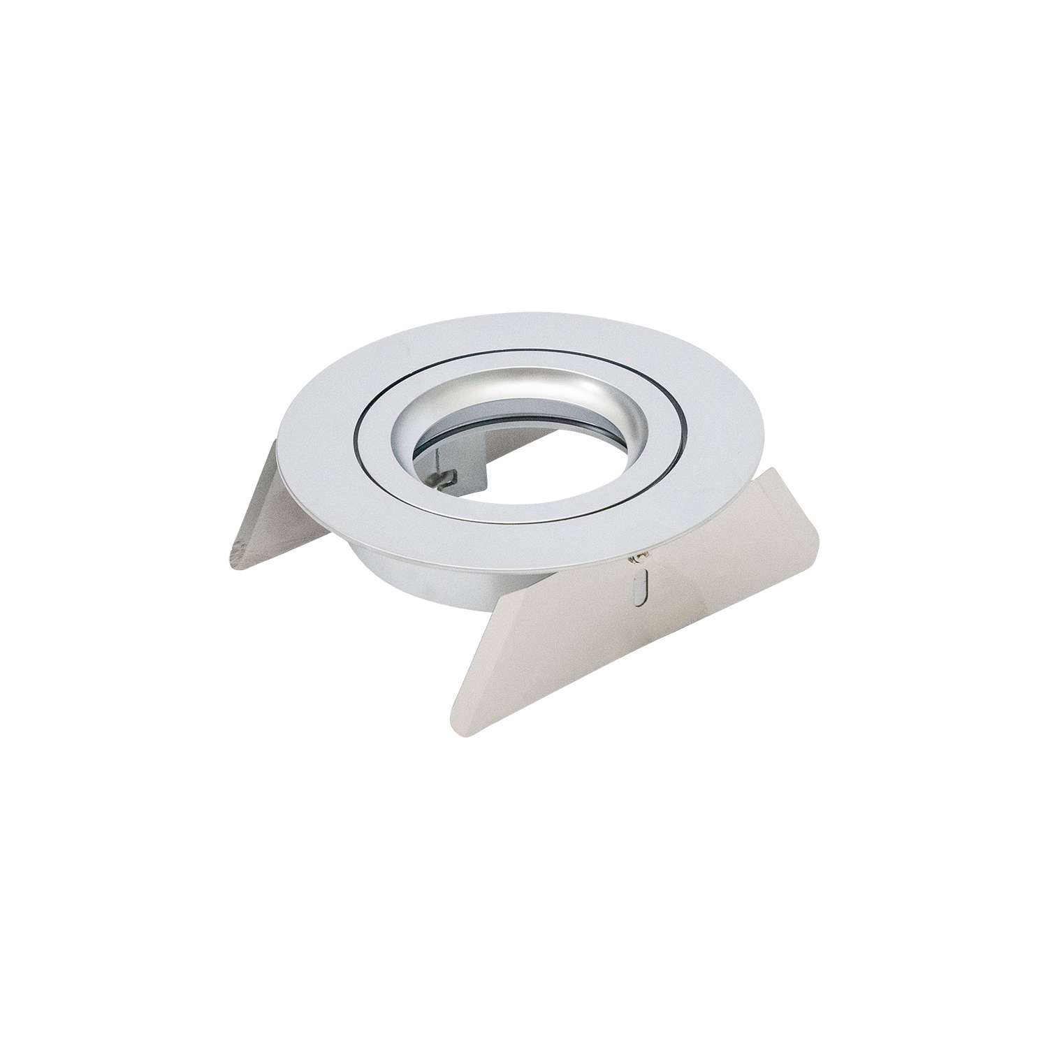 LED Einbauring 80mm alu-gebürstet