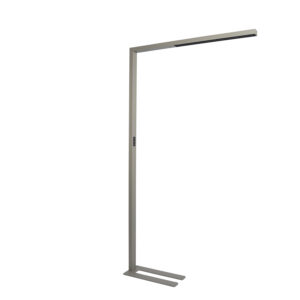 Stehleuchte Lerna - silber