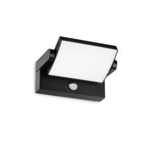 Wandleuchte Swipe mit PIR schwarz