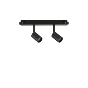 Spot EGO Double, schwarz, 5W, 3000K, On/Off