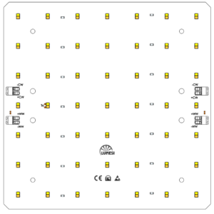 LED Platine Q 200x200mm 3000/4000K, TW