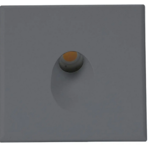 Cover Aluminium eckig 1 schwar für Sys-Wall68