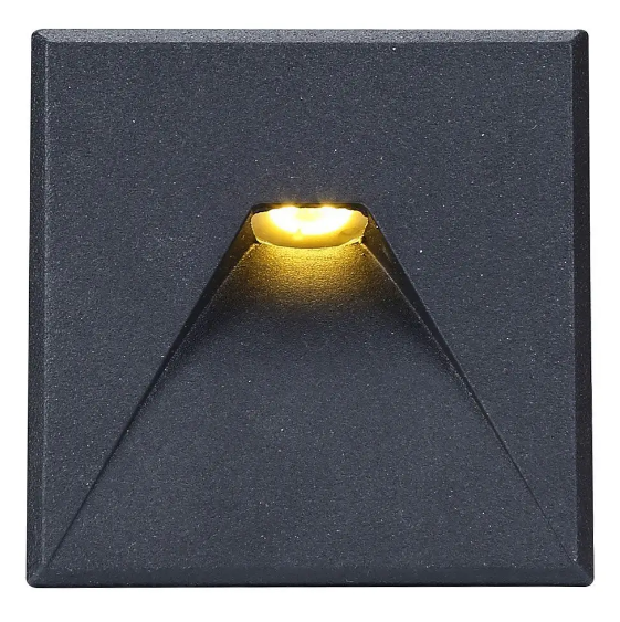 Cover Aluminium eckig 2 schwar für Sys-Wall68