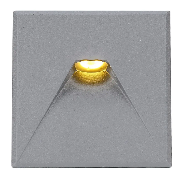 Cover Aluminium eckig 2 grau für Sys-Wall68