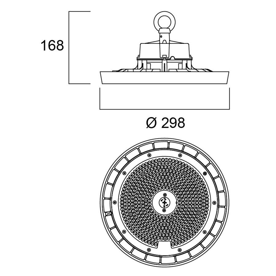 Highbay Granit 80W Dali – Bild 3