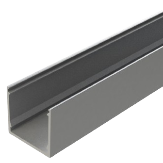 Luxkit Profil 20 alu eloxiert 2.4m