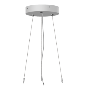 Seilpendelset zu Leuchte Alkes silber