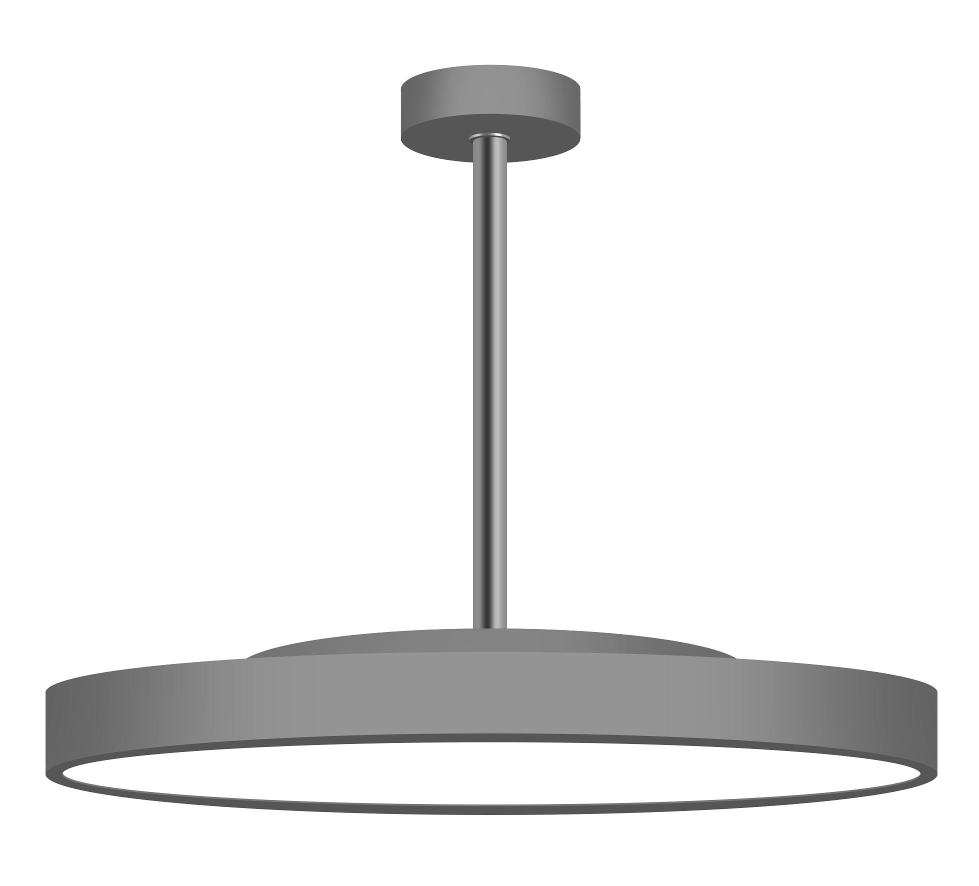 Rohrpendelset zu Leuchte Alkes silber