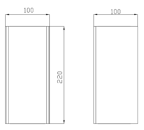 Wandleuchte Tangra-Q 24W, schwarz – Bild 4