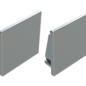 Luxkit Endkappe zu Profil 20, silber
