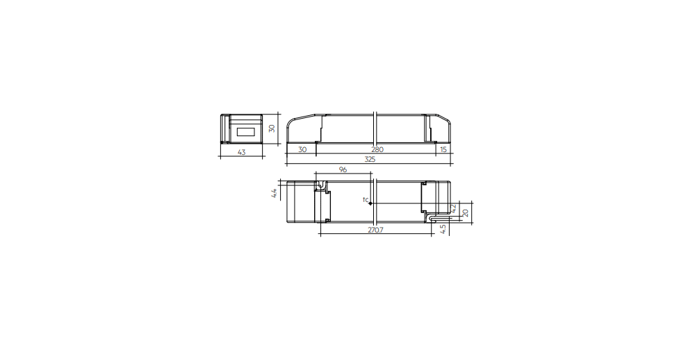 LED-Treiber LC 200W 48V one4all NF SC EXC SP – Bild 2